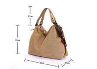 European and American Style Canvas Shoulder Bag Classic Canvas Crossbody Bag