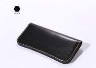 Vegetable Tanned Leather Wallet Mens Long Wallet Womens Leather Wallets